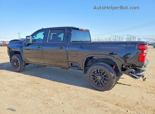2GC4KME70S1205446 2025 CHEVROLET SILVERADO Черный Задняя левая четверть