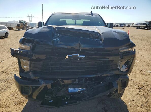 2GC4KME70S1205446 2025 CHEVROLET SILVERADO Черный Вид спереди