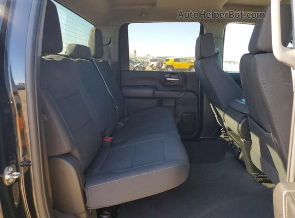 2GC4KME70S1205446 2025 CHEVROLET SILVERADO Черный Вид задних сидений