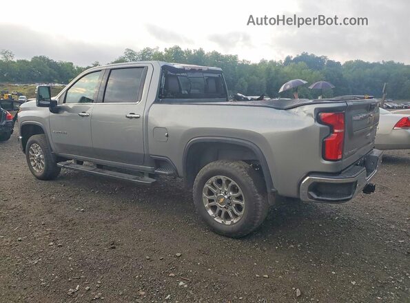 2GC4KPE7XS1144866 2025 CHEVROLET SILVERADO Silver Trasero izquierdo