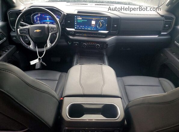 2GC4KPE7XS1144866 2025 CHEVROLET SILVERADO Silver Vista del salpicadero