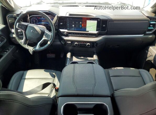 2GC4KPEY9S1226225 2025 CHEVROLET SILVERADO White Vista del salpicadero
