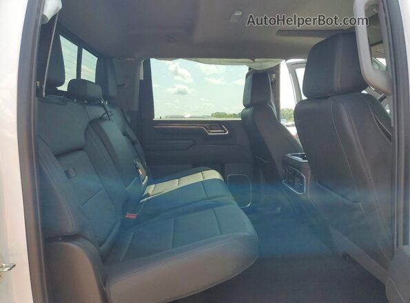 2GC4KPEY9S1226225 2025 CHEVROLET SILVERADO White Vista de los asientos traseros