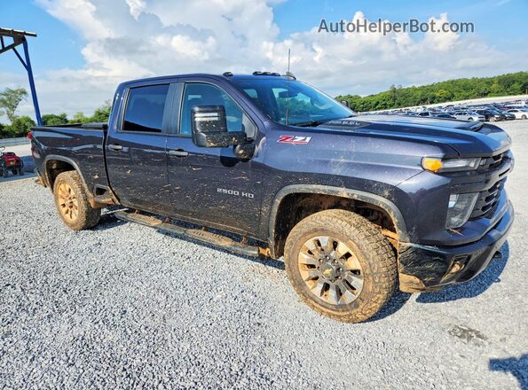 2GC4YME75R1232425 2024 CHEVROLET SILVERADO Black წინა მარჯვენა