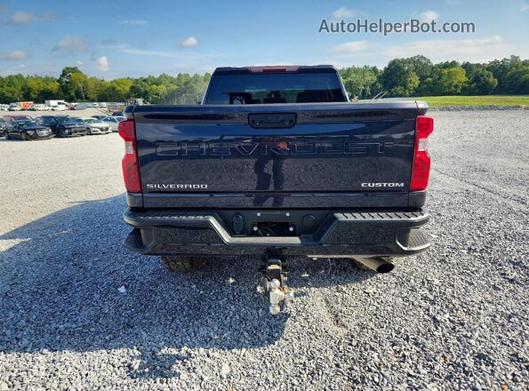 2GC4YME75R1232425 2024 CHEVROLET SILVERADO Black უკანა ხედი