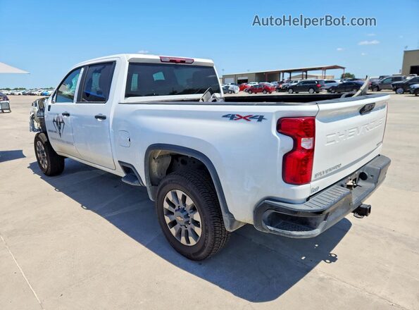 2GC4YME77R1183955 2024 CHEVROLET SILVERADO White Задня ліва чверть