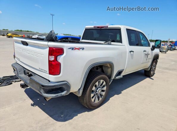 2GC4YME77R1183955 2024 CHEVROLET SILVERADO White Задня права чверть