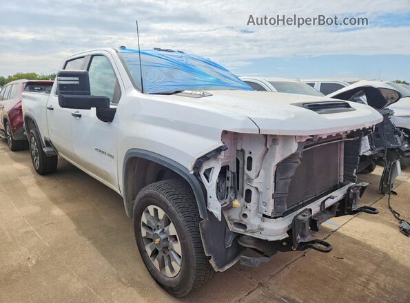 2GC4YME77R1183955 2024 CHEVROLET SILVERADO White Передня права чверть