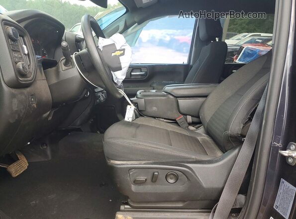 2GC4YMEY7R1225730 2024 CHEVROLET SILVERADO Gray Widok wnętrza z przodu