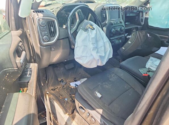 2GC4YNEY5N1230909 2022 CHEVROLET SILVERADO Brown Dashboard view