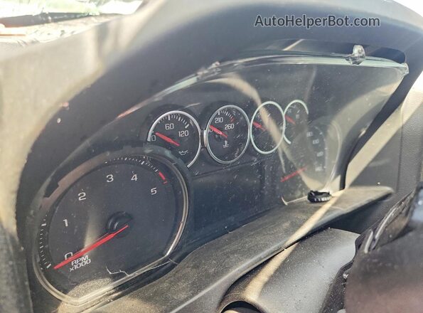 2GC4YNEY5N1230909 2022 CHEVROLET SILVERADO Brown Instrument cluster view