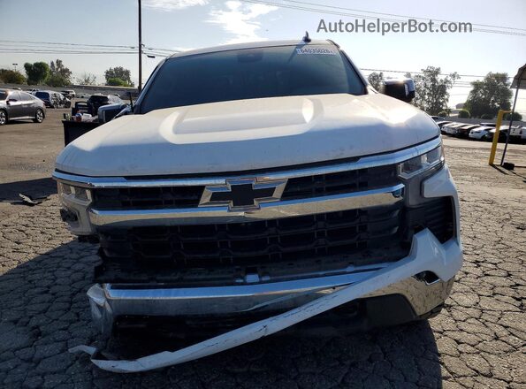2GCPACED7P1112401 2023 CHEVROLET SILVERADO White წინა ხედი