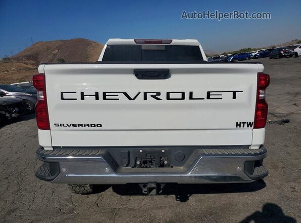 2GCPACED7P1112401 2023 CHEVROLET SILVERADO White უკანა ხედი