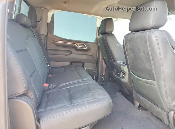 2GCPACED7P1112401 2023 CHEVROLET SILVERADO White უკანა სავარძლების ხედი