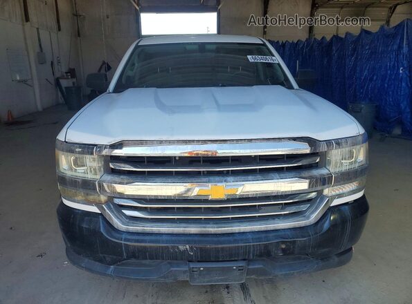 2GCRCNEC7K1110792 2019 CHEVROLET SILVERADO White წინა ხედი