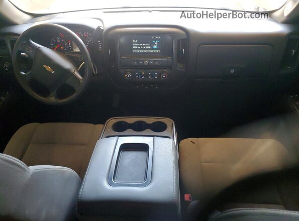 2GCRCNEC7K1110792 2019 CHEVROLET SILVERADO White წინა პანელის ხედი