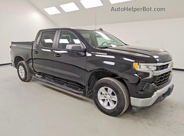 2GCUDDED9N1517995 2022 CHEVROLET SILVERADO Black Передня права чверть
