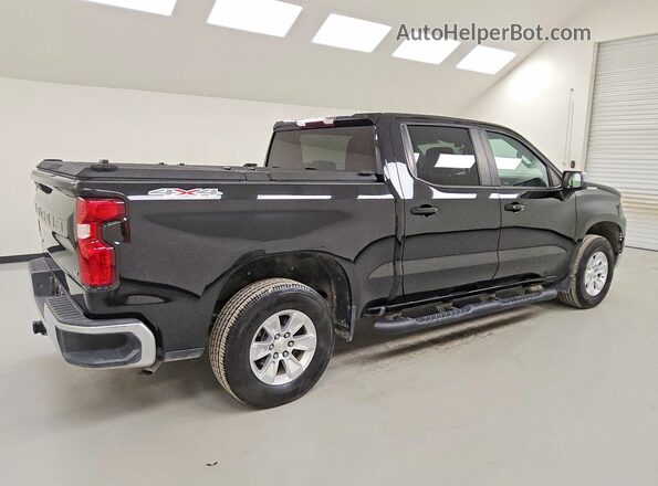 2GCUDDED9N1517995 2022 CHEVROLET SILVERADO Black Задня права чверть