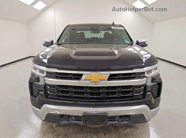 2GCUDDED9N1517995 2022 CHEVROLET SILVERADO Black Вид спереду