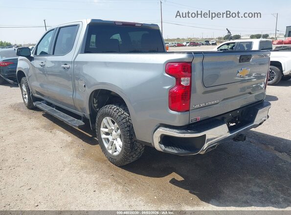 2GCUDDED9R1182999 2024 CHEVROLET SILVERADO Silver უკანა მარცხენა