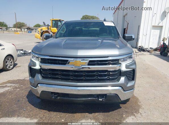 2GCUDDED9R1182999 2024 CHEVROLET SILVERADO Silver წინა ხედი