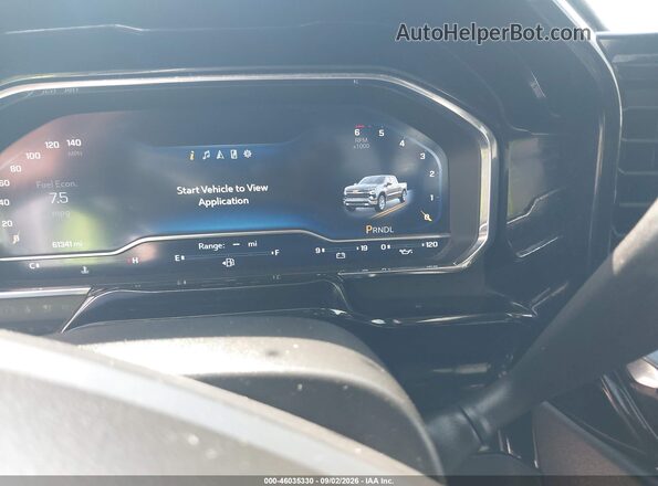 2GCUDDED9R1182999 2024 CHEVROLET SILVERADO Silver უკანა სავარძლების ხედი