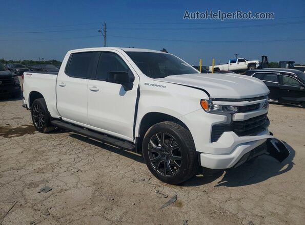 2GCUKEED6S1213403 2025 CHEVROLET SILVERADO White Передня права чверть