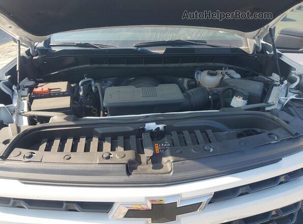 2GCUKEED6S1213403 2025 CHEVROLET SILVERADO White Вид задньої частини салону