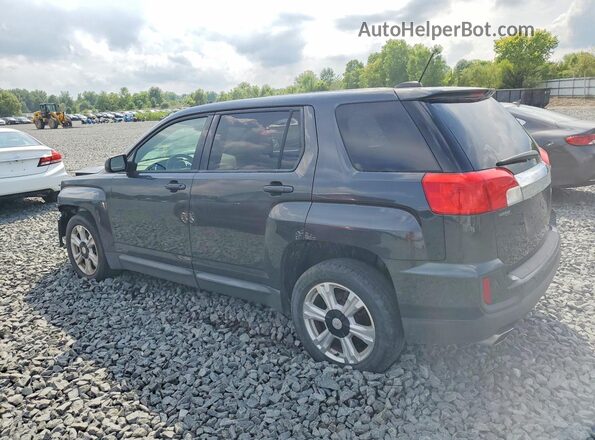 2GKALMEK1H6348524 2017 GMC TERRAIN Charcoal Задня ліва чверть