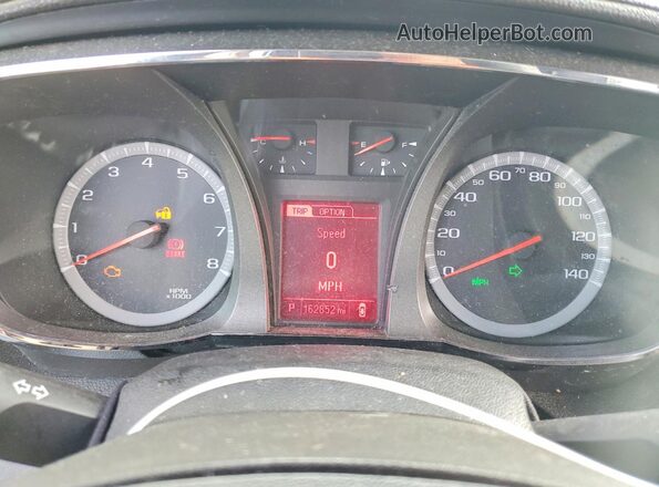 2GKALMEK1H6348524 2017 GMC TERRAIN Charcoal Вид щитка приладів