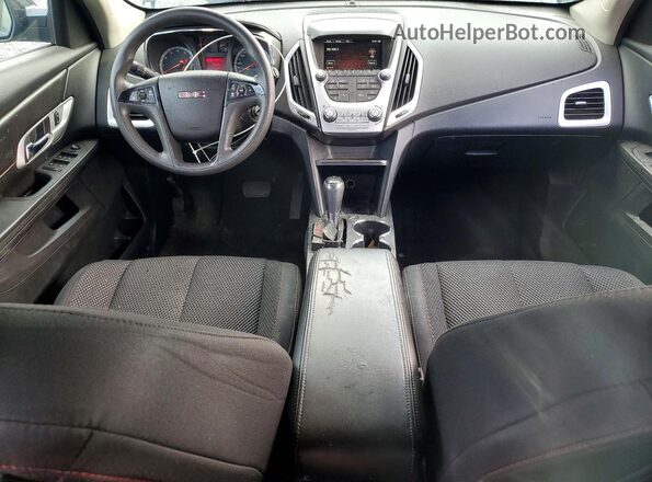 2GKALMEK1H6348524 2017 GMC TERRAIN Charcoal Вид панелі приладів