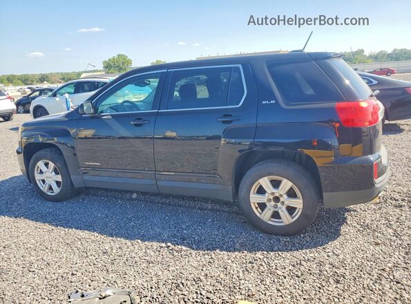 2GKALMEK2G6299946 2016 GMC TERRAIN Black Задня ліва чверть