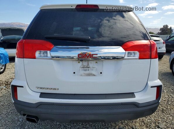2GKALMEK4G6211673 2016 GMC TERRAIN White Vista trasera
