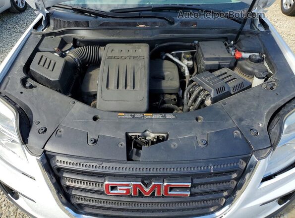2GKALMEK4G6211673 2016 GMC TERRAIN White Vista del compartimento del motor
