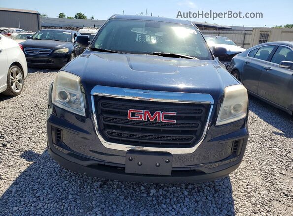 2GKALMEK6H6128103 2017 GMC TERRAIN Blue Դիմացի տեսք