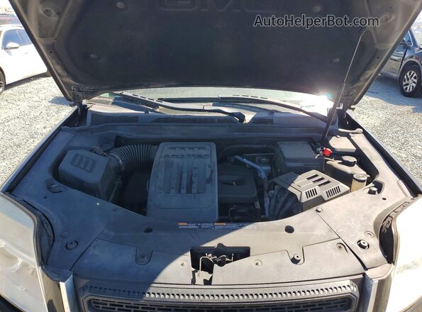 2GKALMEK6H6135813 2017 GMC TERRAIN Black ძრავის განყოფილების ხედი