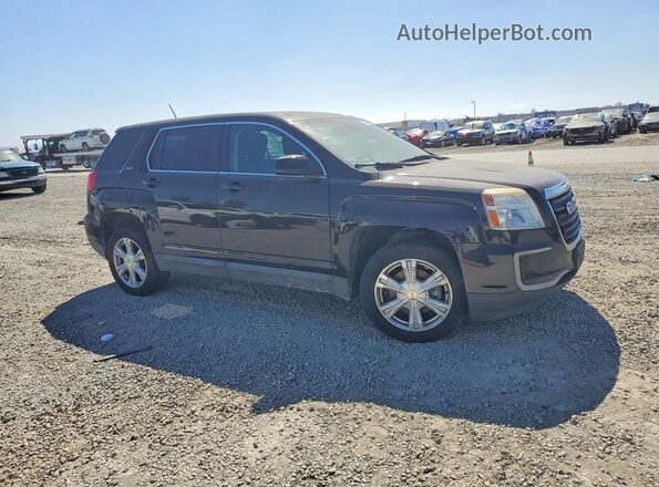 2GKALMEK6H6135813 2017 GMC TERRAIN Black წინა მარჯვენა