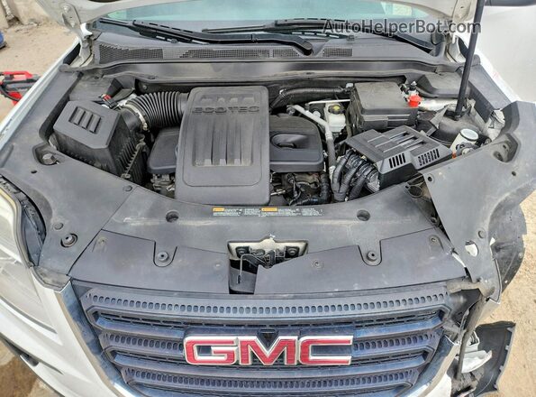 2GKALMEK7G6206516 2016 GMC TERRAIN White Widok komory silnika