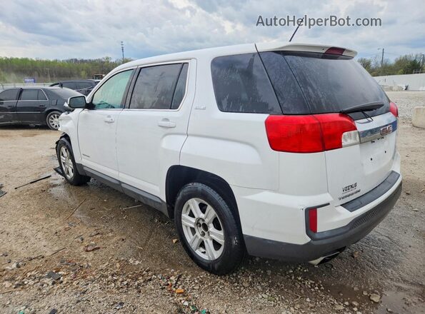 2GKALMEK7G6206516 2016 GMC TERRAIN White Tył lewy