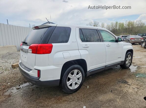 2GKALMEK7G6206516 2016 GMC TERRAIN White Tył prawy
