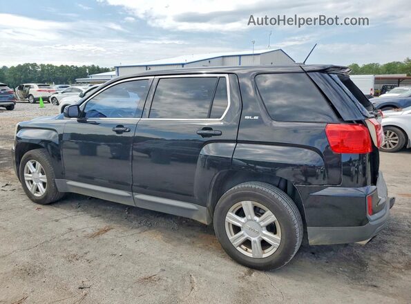2GKALMEK7G6337042 2016 GMC TERRAIN Black უკანა მარცხენა