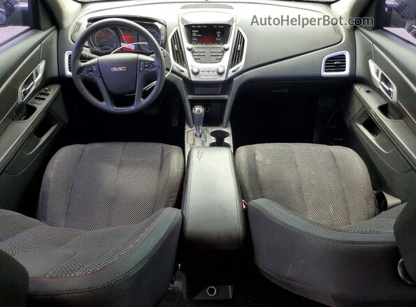 2GKALMEK7G6337042 2016 GMC TERRAIN Black წინა პანელის ხედი