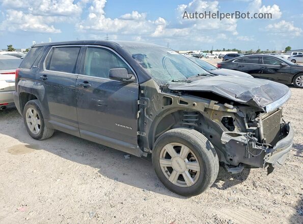 2GKALMEK7G6348090 2016 GMC TERRAIN Gray Przód prawy