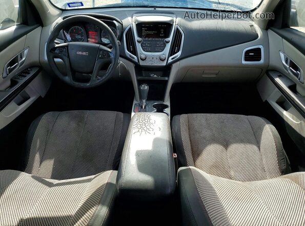 2GKALMEK7G6348090 2016 GMC TERRAIN Gray Widok deski rozdzielczej