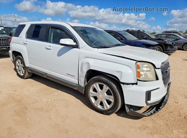 2GKALMEK7H6234365 2017 GMC TERRAIN White წინა მარჯვენა