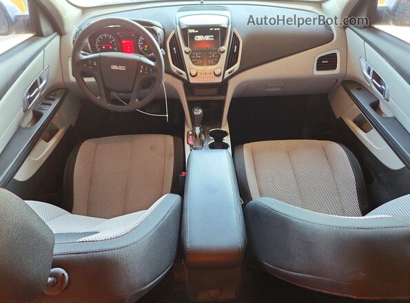 2GKALMEK9G6199827 2016 GMC TERRAIN Silver Vista del salpicadero