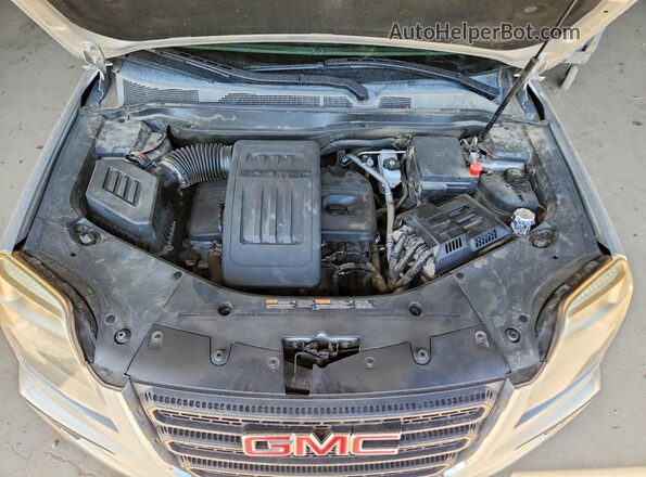 2GKALMEK9G6199827 2016 GMC TERRAIN Silver Vista interior trasera