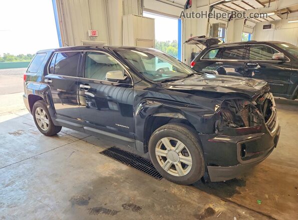 2GKALMEKXG6108077 2016 GMC TERRAIN Black Передня права чверть
