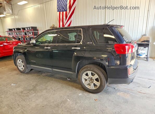 2GKALMEKXG6108077 2016 GMC TERRAIN Black Задня ліва чверть