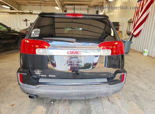 2GKALMEKXG6108077 2016 GMC TERRAIN Black Вид ззаду
